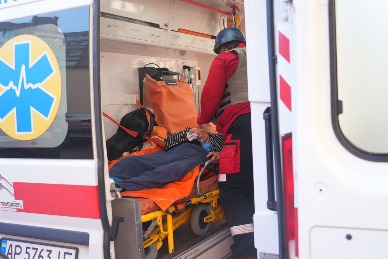 Наслідки удару по Запоріжжю