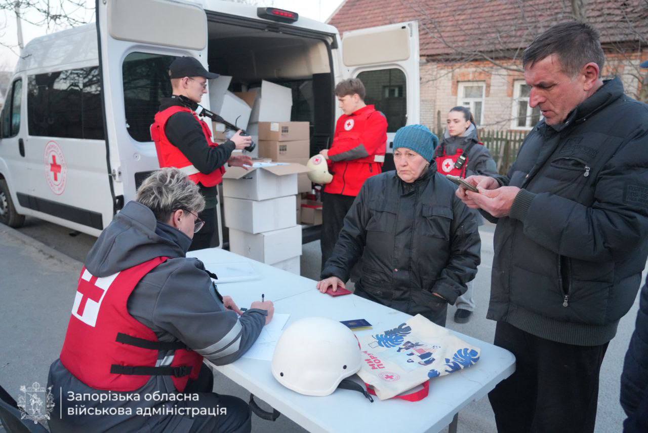 Наслідки удару по Запоріжжю