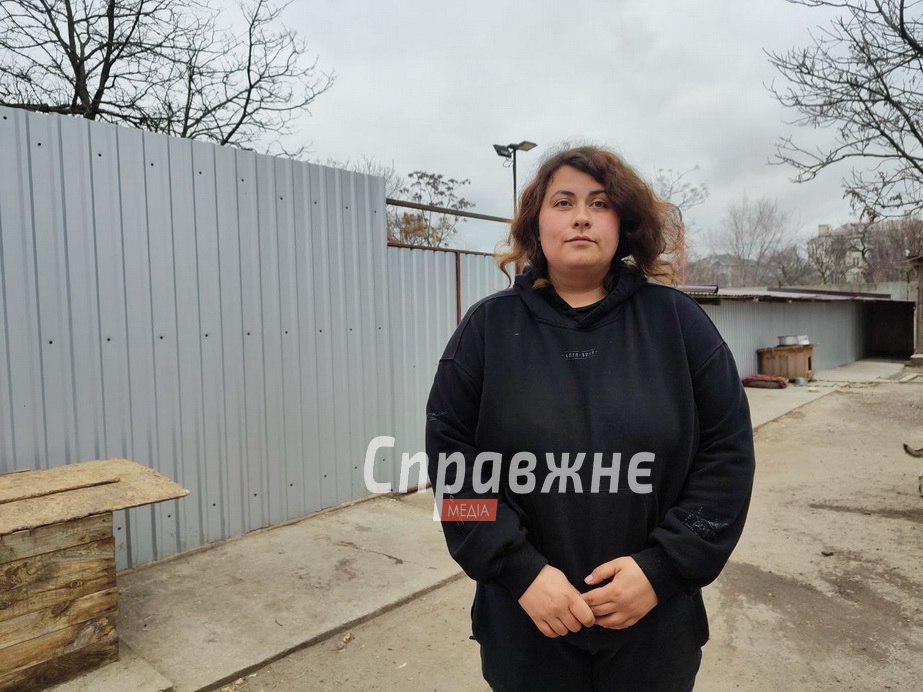 Волонтерка Олександра Жулінська