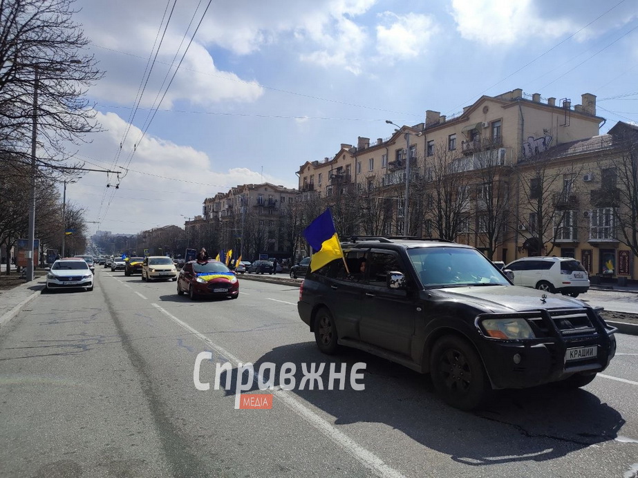 Автопробіг пам’яті відбувся в Запоріжжі