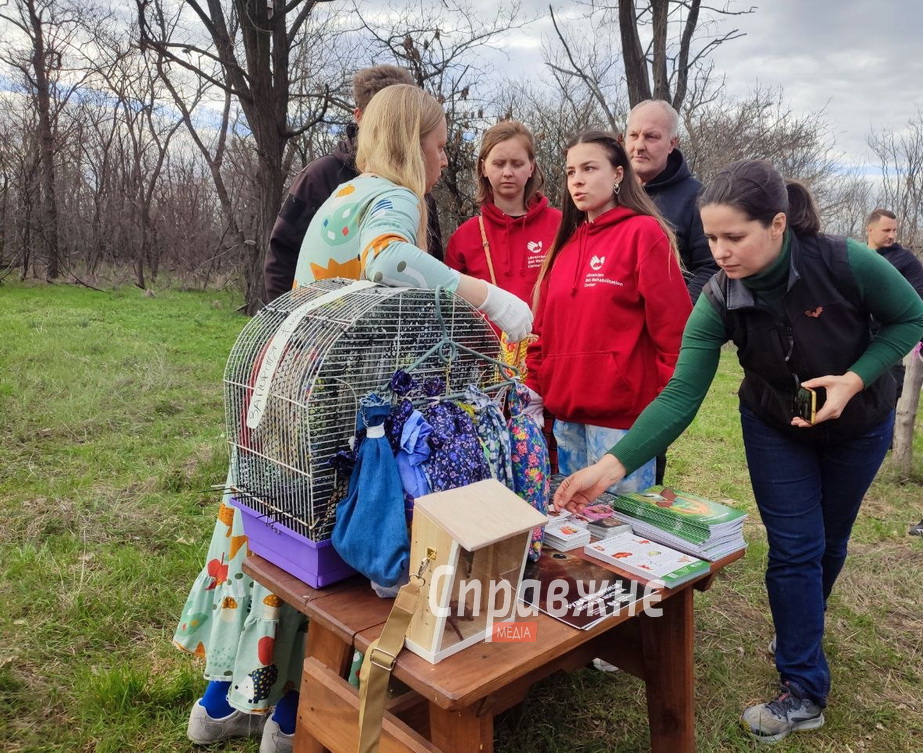 Випуск кажанів на Хортиці