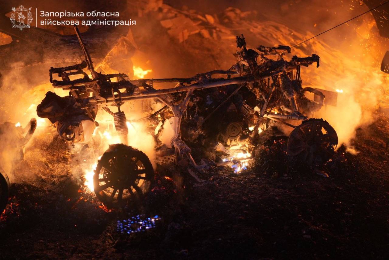 Возникли пожары, горела, в частности автостоянка