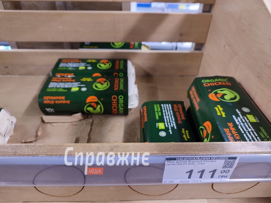 Цены на яйца