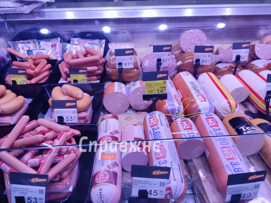 Цены на колбасы