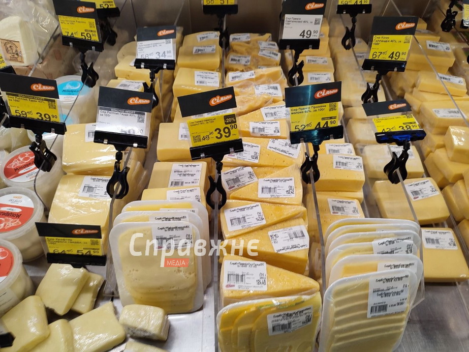 Цены на сыры