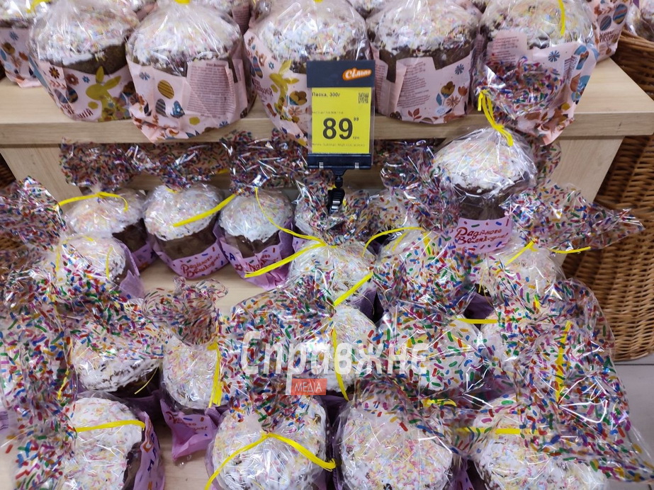 Цены на куличи