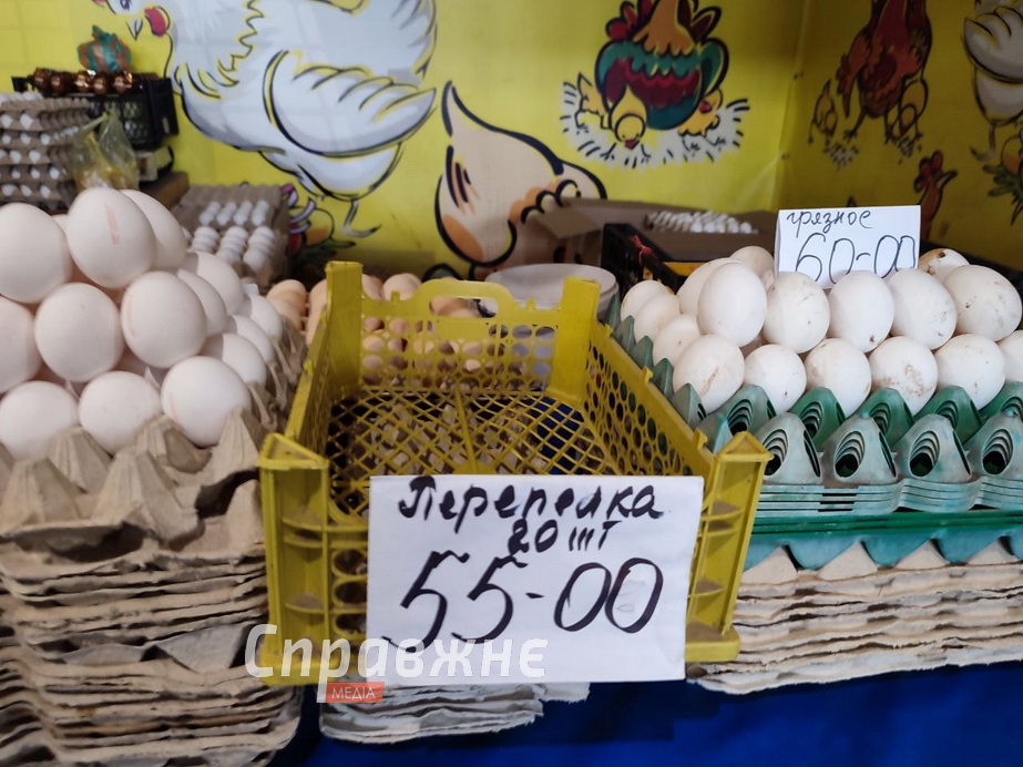 Цены на яйца
