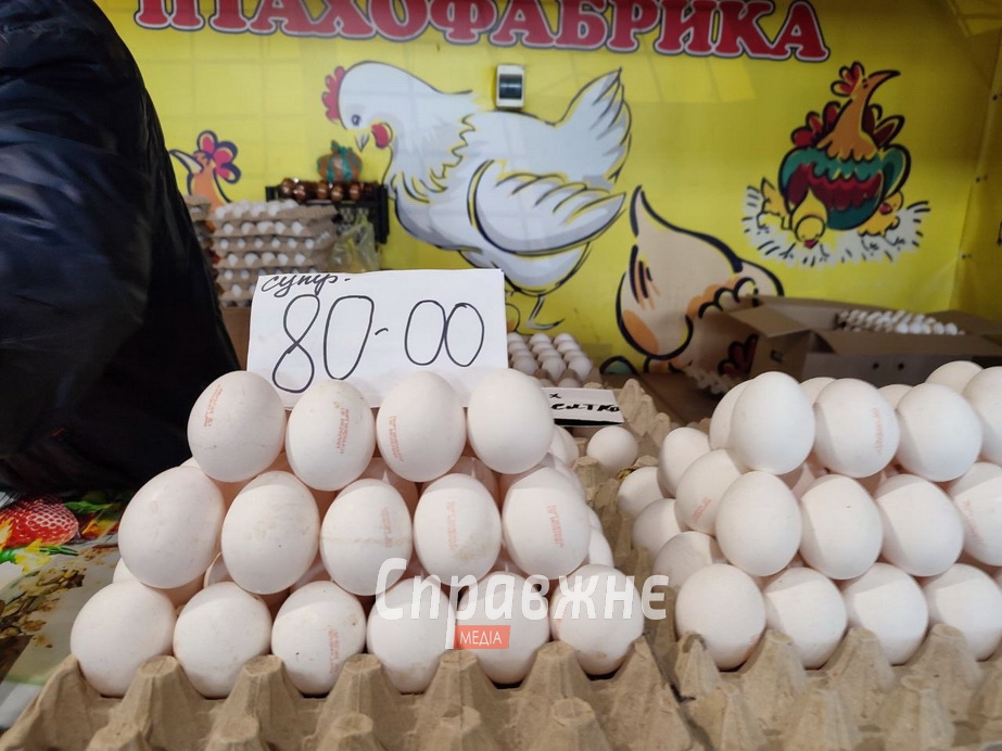 Цены на яйца