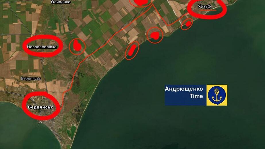 Оккупанты строят рокадную дорогу в запорожском Приазовье