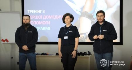 Навички домедичної допомоги удосконалює запорізька молодь