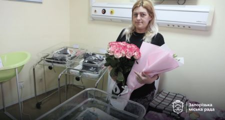 Перша трійня з початку повномасштабної війни народилася у Запоріжжі