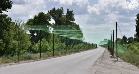 Первый антидроновый тоннель достраивают на Запорожском направлении