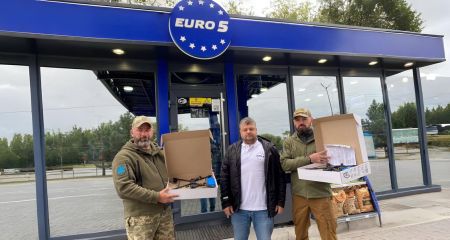 EURO 5 передала бригаді "Великий Луг" дрони та пальне