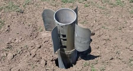Запорожские саперы уничтожили кассетные элементы от РСЗО "Ураган"
