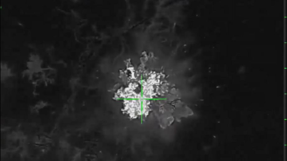 ВСУ поделились кадрами ночной охоты на врага в Запорожской области