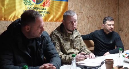 Зеленский побывал на Запорожском направлении – детали