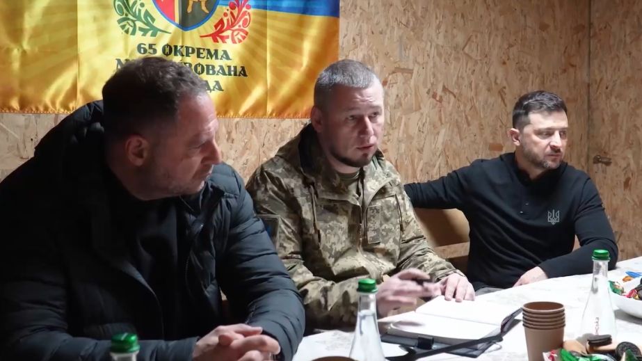 Зеленский побывал на Запорожском направлении – детали