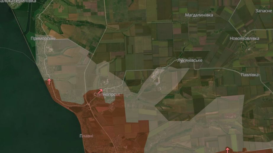 Сили оборони провели зачистку поблизу Степногірська на Запоріжжі, &ndash; DeepState