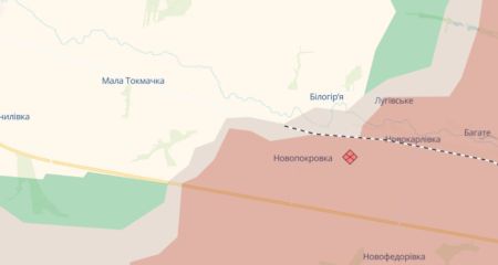 Россияне продвинулись возле Малой Токмачки на Запорожье, – DeepState