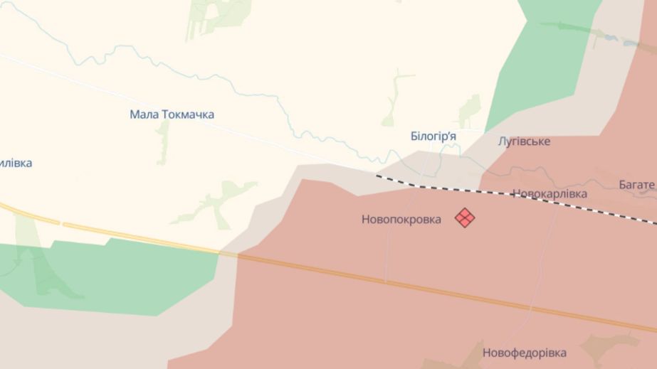 Росіяни просунулися біля Малої Токмачки на Запоріжжі, – DeepState