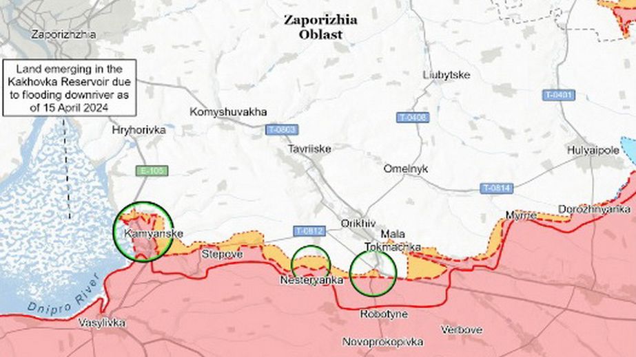 Окупантам не вдається просунутися на Запоріжжі, – американські аналітики