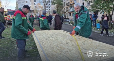 Более 40 домов восстановили в Запорожье после последней вражеской атаки