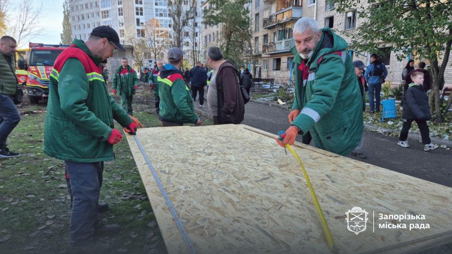 Более 40 домов восстановили в Запорожье после последней вражеской атаки