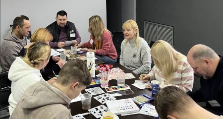 Арт-терапию провели для семей защитников и ветеранов на Запорожье &ndash; кадры