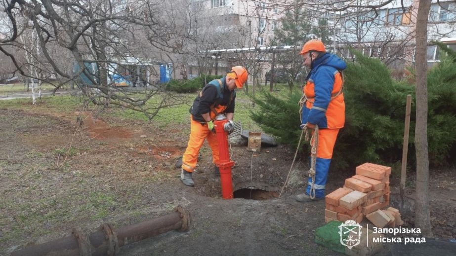 Новый "европейский" гидрант установили в Космическом районе Запорожья &ndash; локация