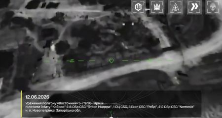 СБС завдали ударів по полігону окупантів у Запорізькій області &ndash; відео