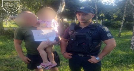 Шестирічну дівчинку розшукали запорізькі поліцейські