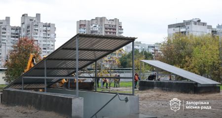 У Хортицькому районі Запоріжжя звели перше "підземне" сховище