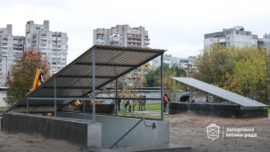 У Хортицькому районі Запоріжжя звели перше "підземне" сховище