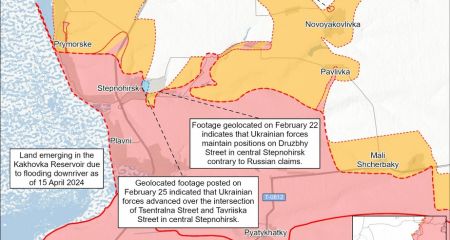 Українські та російські сили просунулися на Запоріжжі &ndash; оцінка ISW