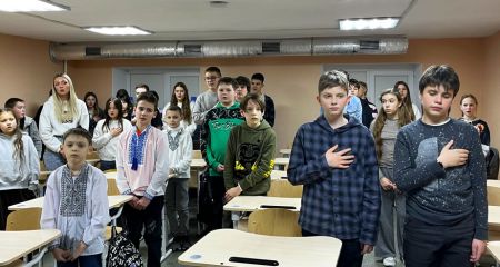 Урок про Майдан і війну: ветерани поспілкувалися з ліцеїстами в Запоріжжі