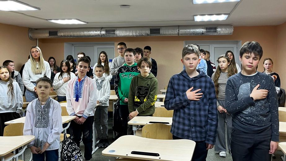 Урок про Майдан і війну: ветерани поспілкувалися з ліцеїстами в Запоріжжі