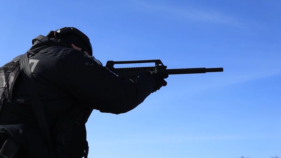 Запорізькі патрульні вчаться "приземляти" ворожі FPV &ndash; кадри