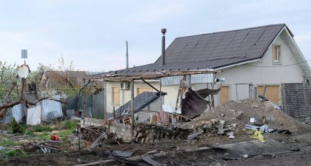 Разбитые крыши и окна: как выглядит частный сектор Запорожья после обстрела