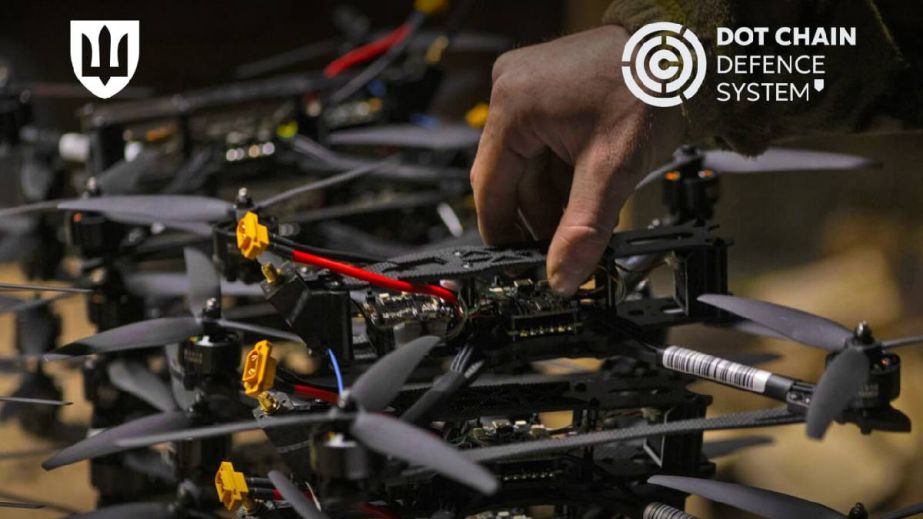 На Запорізький напрямок пішли перші дрони з DOT-Chain Defence