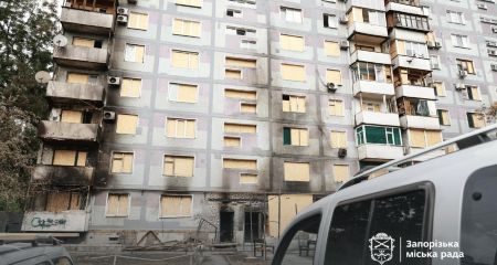 У Запоріжжі обстежили будинок на Фортечній після влучання БпЛА &ndash; результати