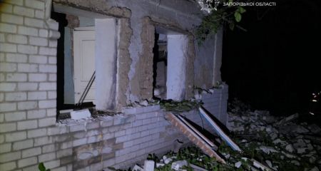 Во время утренней атаки по Запорожью ранены ребенок и мужчина &ndash; детали