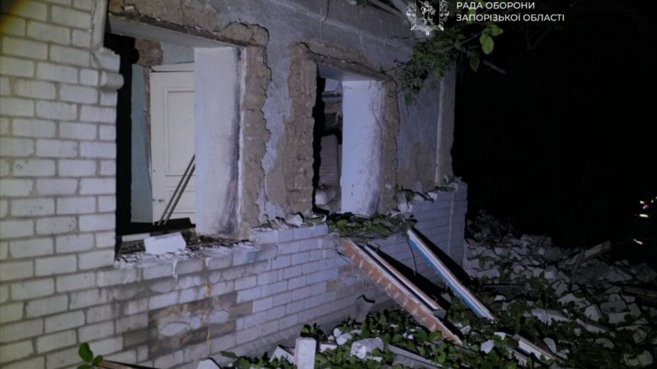 Во время утренней атаки по Запорожью ранены ребенок и мужчина &ndash; детали
