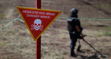 Самодельную взрывчатку уничтожили саперы на Запорожье