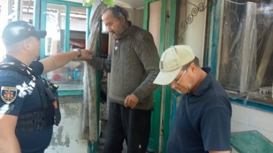 Из прифронтового Зализничного на Запорожье эвакуировали местного жителя