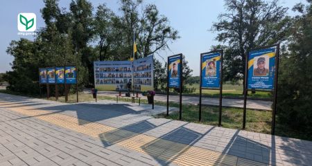 Простори памʼяті полеглих бійців облаштовують у громаді на Запоріжжі
