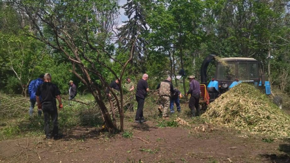 На острові Хортиця в Запоріжжі триває облаштування "Парку Честі"