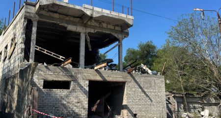 Гаражні кооперативи потрапили під ракетний удар у Запоріжжі