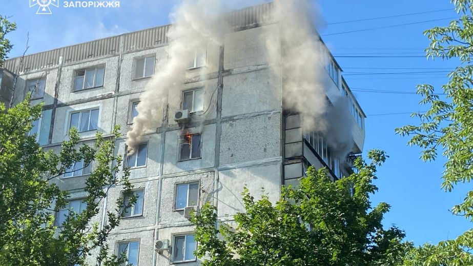 Двух женщин спасли из пожара в Запорожье – детали от ГСЧС