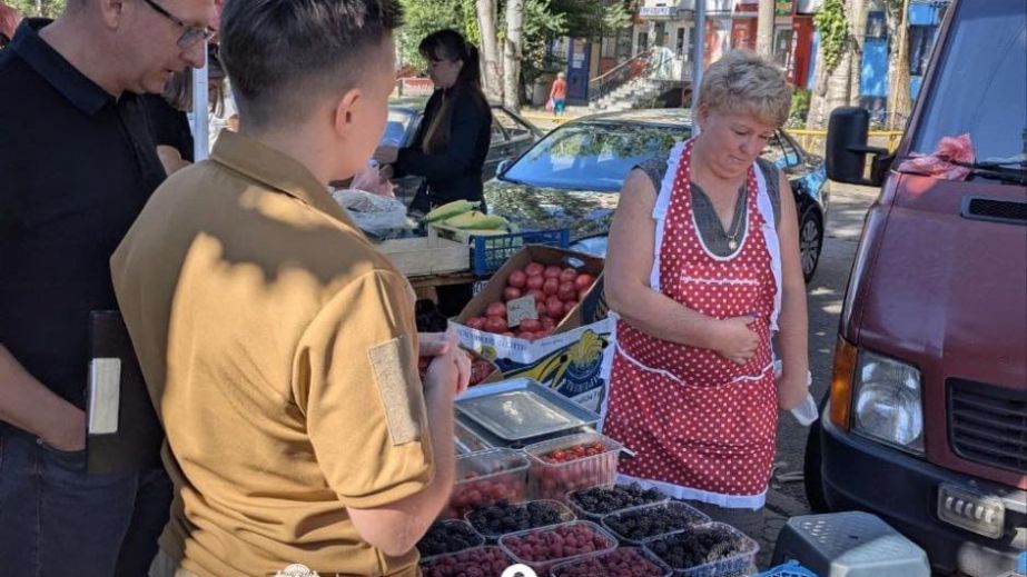 Мунварта Запоріжжя "прикрила" стихійний овочевий базар у середмісті
