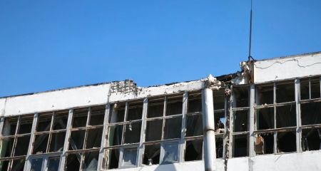 Який вигляд має підприємство в Запоріжжі після "прильотів" – кадри